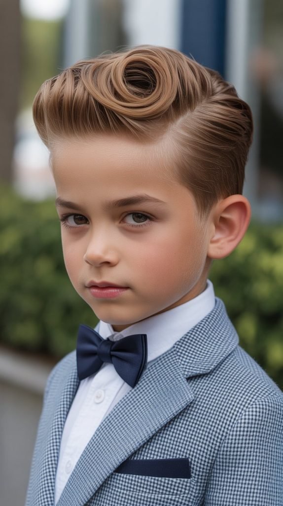 Wavy Pompadour