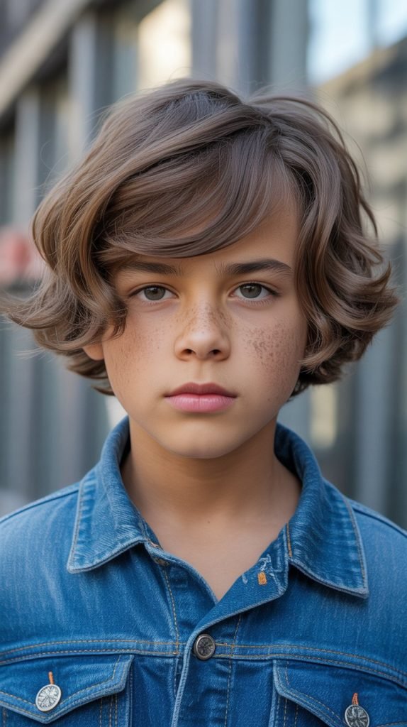 Asymmetrical Wavy Cut