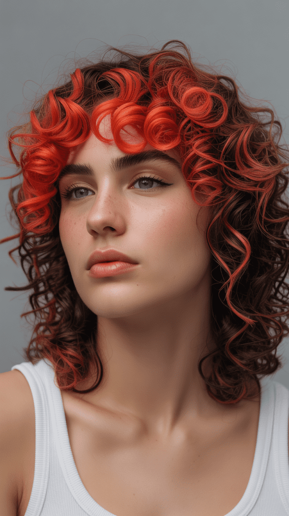 Cardinal Red Crown Highlights