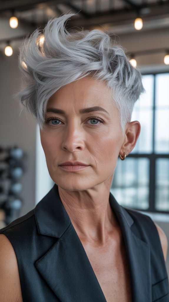 Textured Crop with Undercut