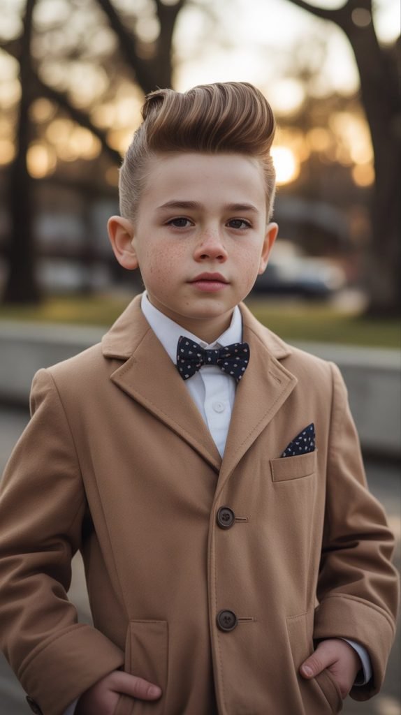 Vintage Inspired Pompadour