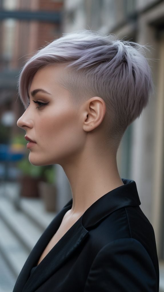 Dramatic Side Profile Undercut