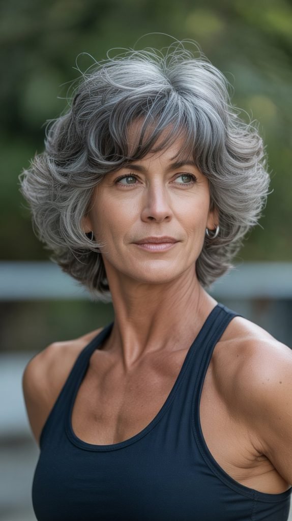 Voluminous Crop with Layers