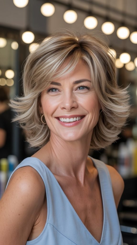  Multi-Layered Shag with Volume Boost