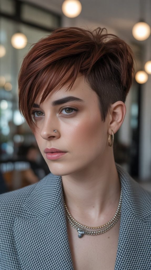 Asymmetrical Fringe Pixie