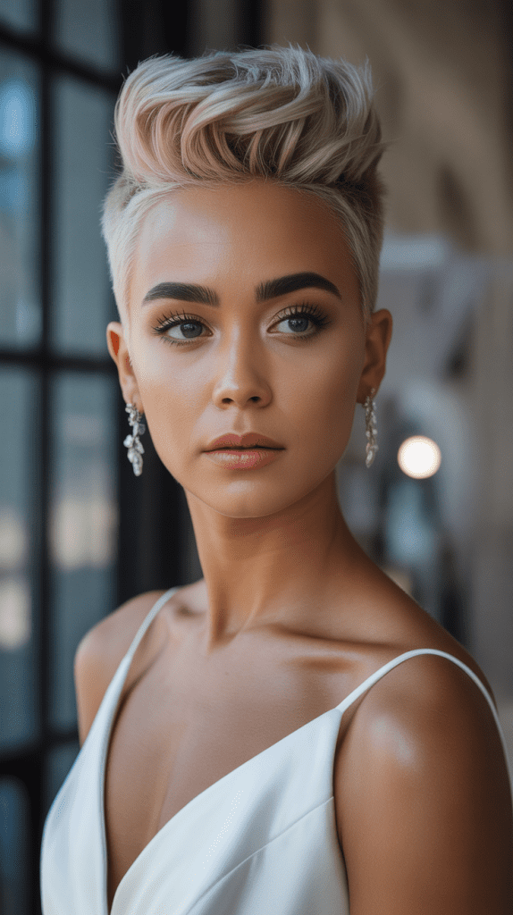 Edgy Undercut Styling