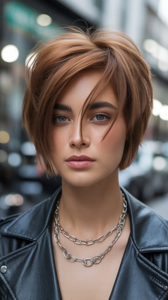 Choppy Stacked Inverted Bob