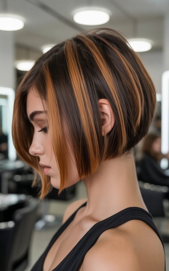 Chunky Caramel Streaks