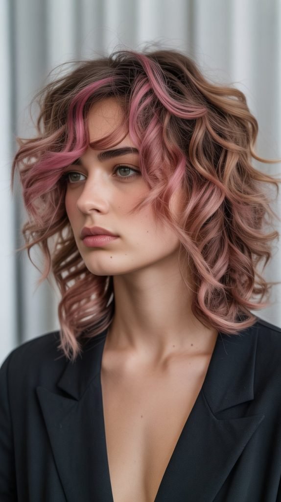 Pink Smoky Balayage