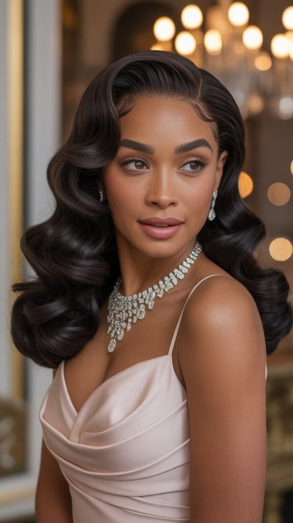 Glamorous Hollywood Waves
