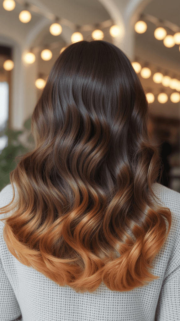  Cocoa Caramel Ombre