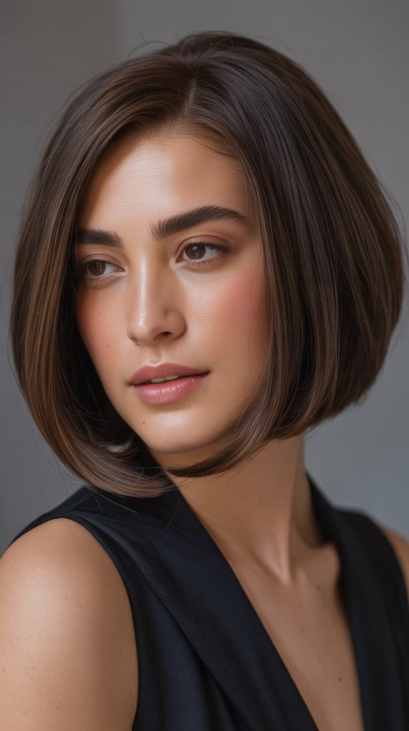  Graduated Thick Hair Bob