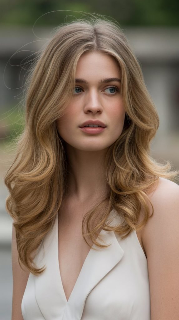 Classic Long Layered Waves