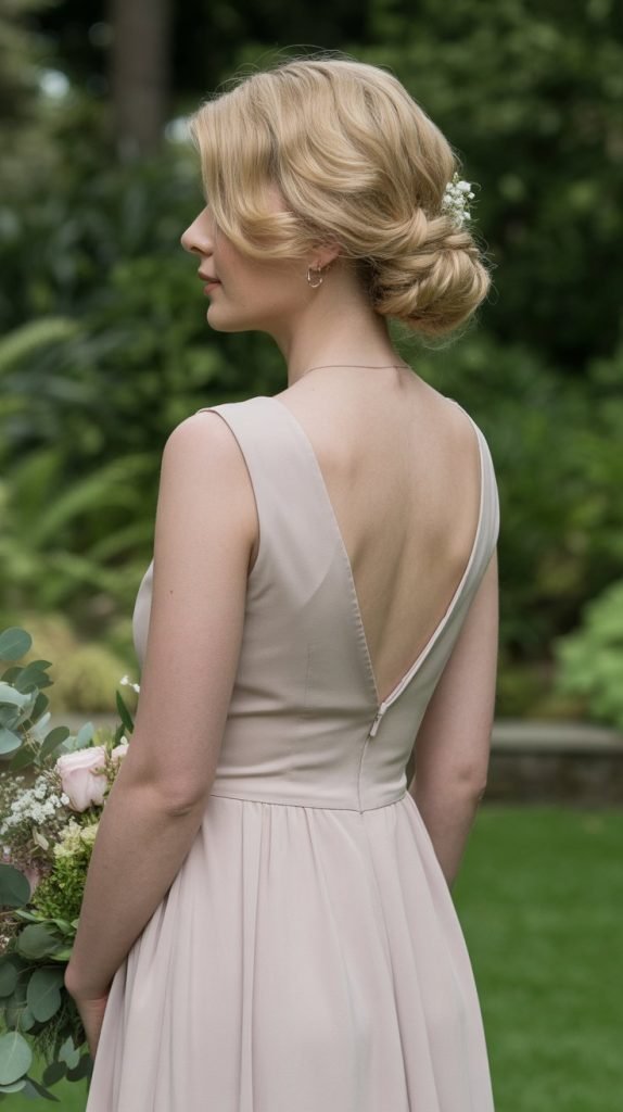  Half-Up Twisted Style