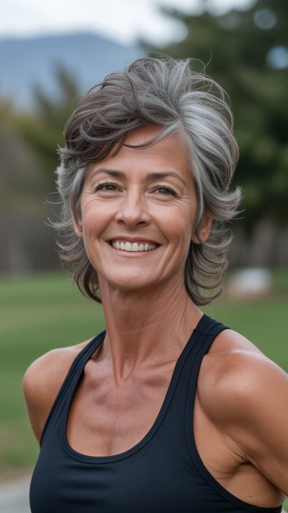  Feathered Crop with Movement