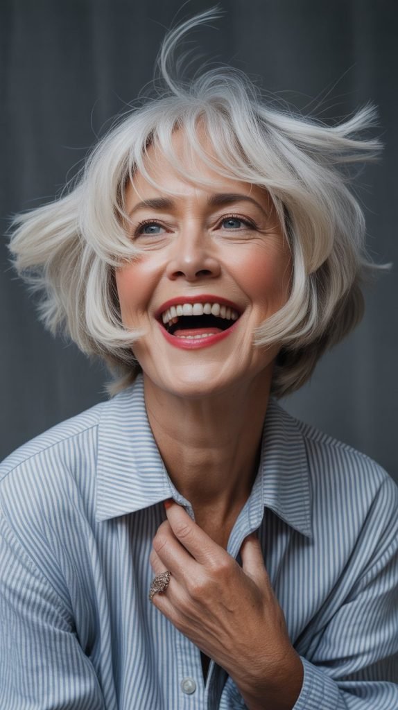 Choppy Bob with Movement