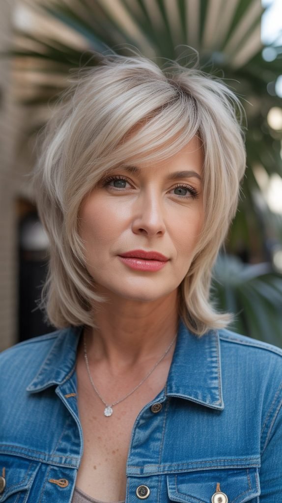 Straight Layered Crop