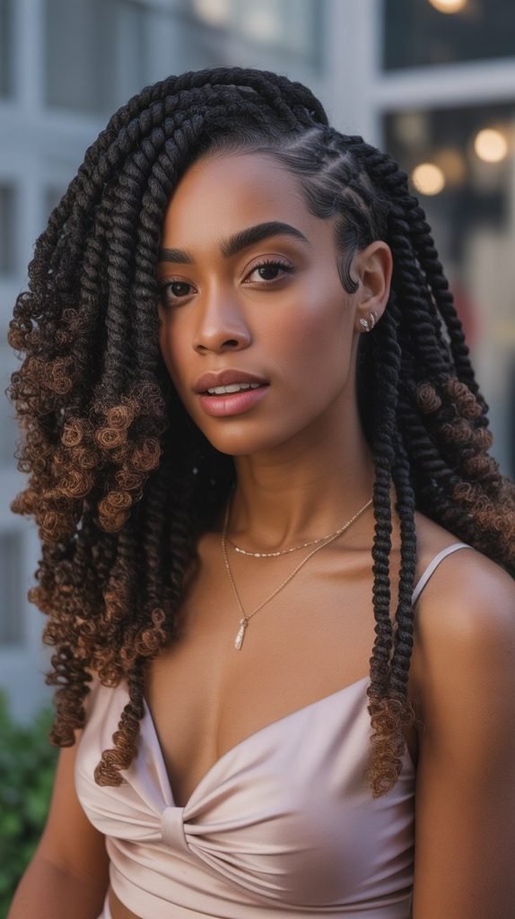 Twist and Curl Combinations