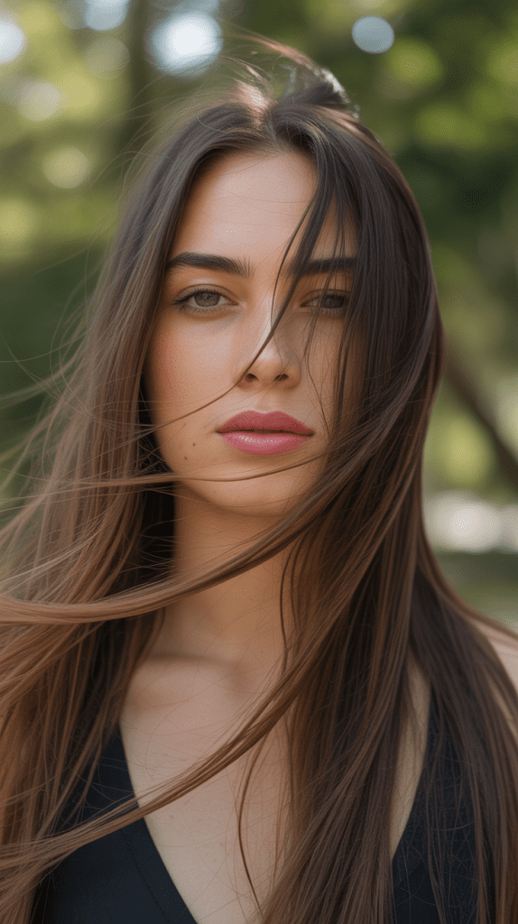  Long Layered Thick Hair Cut