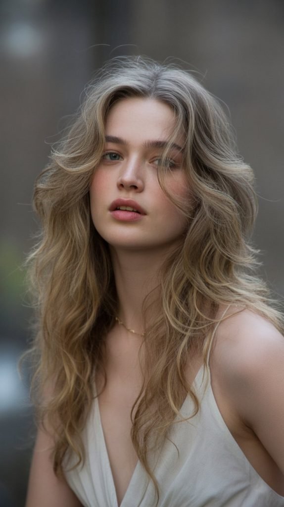 Long Feather-Cut Layers