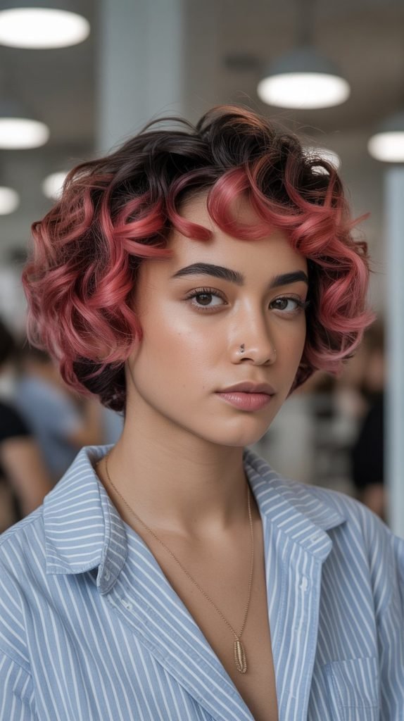 23 Electric Blue Balayage Ideas for Curly Hair – Ocean Dreams Electric Blue Balayage Ideas for Curly Hair - Ocean Dreams