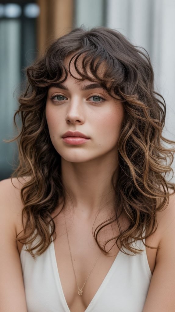 Wavy Bangs and Fringe Cuts