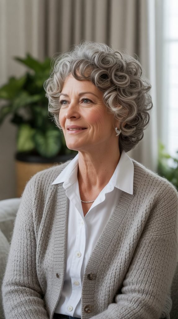 Soft Curly Graduation