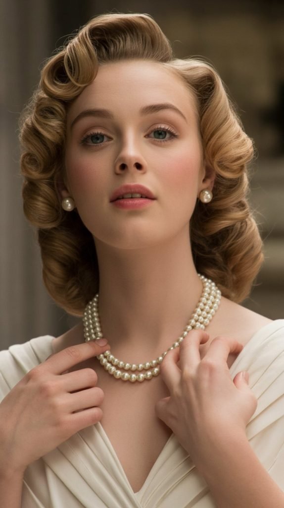 Cascade of Pin Curls