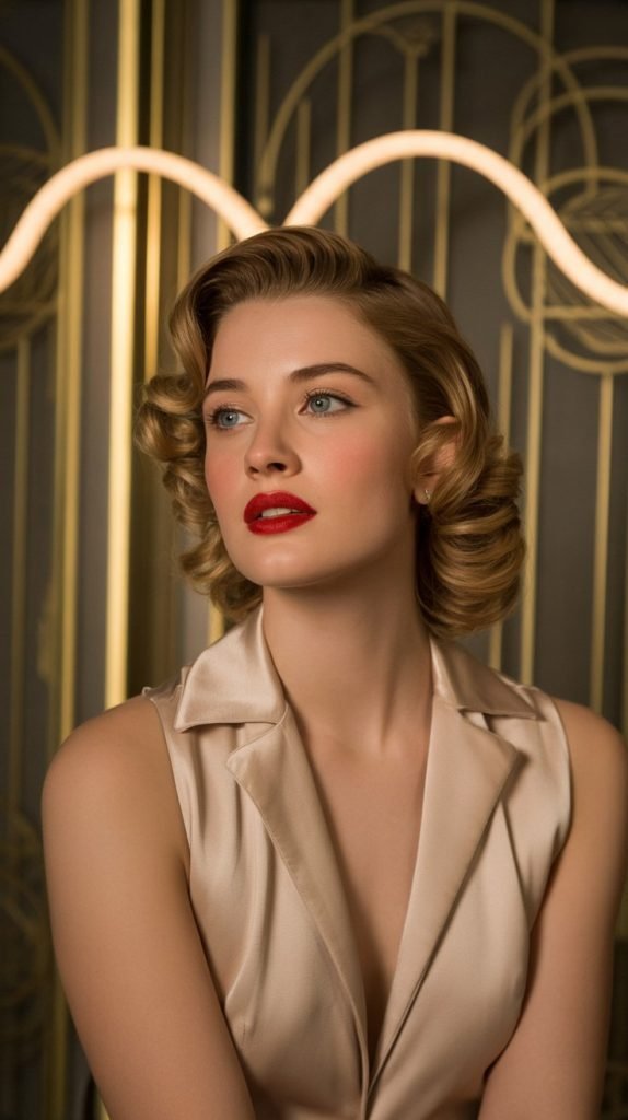  Pin Curl Vintage Updos