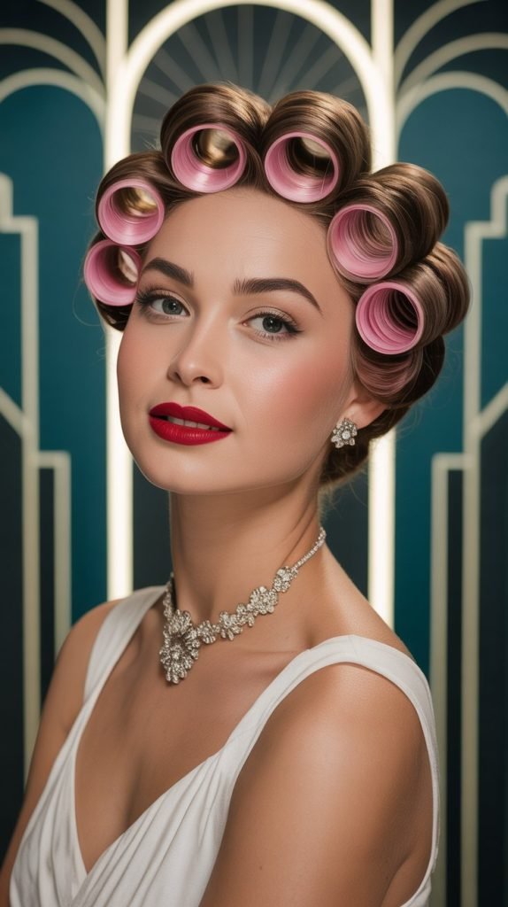 Pin Curl Vintage Clusters