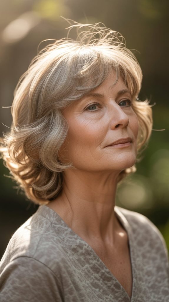 Feathered Medium Cut