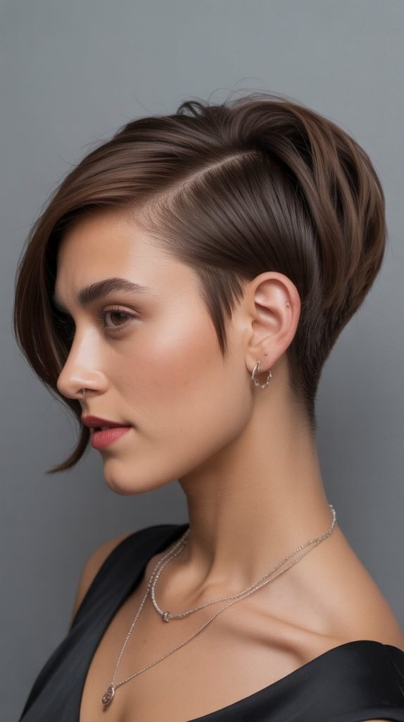 Graduated Bob-Pixie Undercut