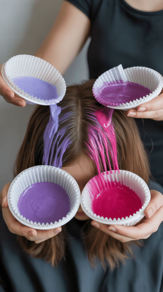  Coffee Filter Hair Mask Application