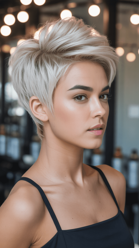 High Crown Volume Pixie