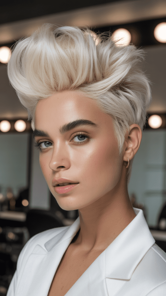 High-Volume Quiff Pixie