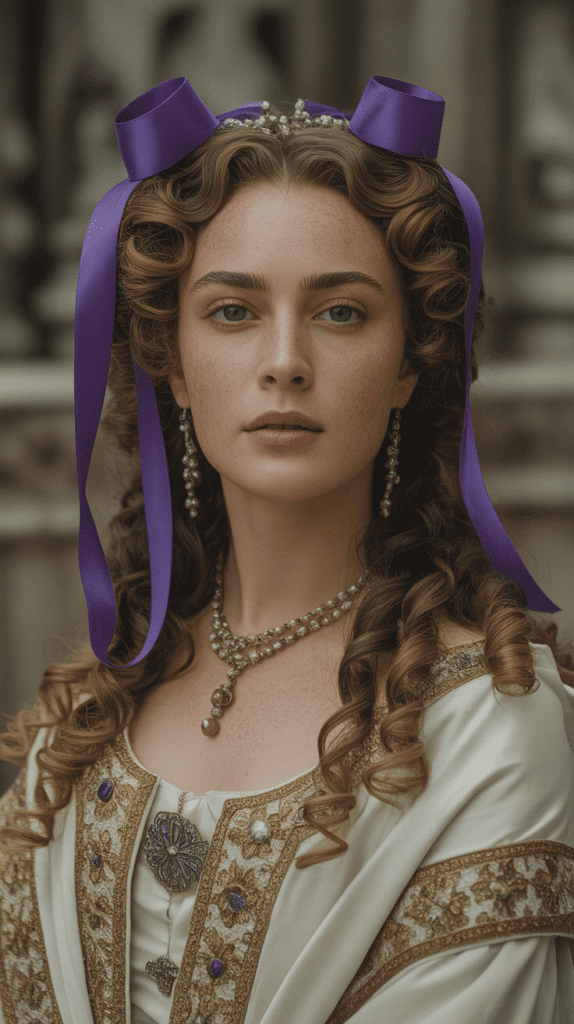 Byzantium Purple Ribbons