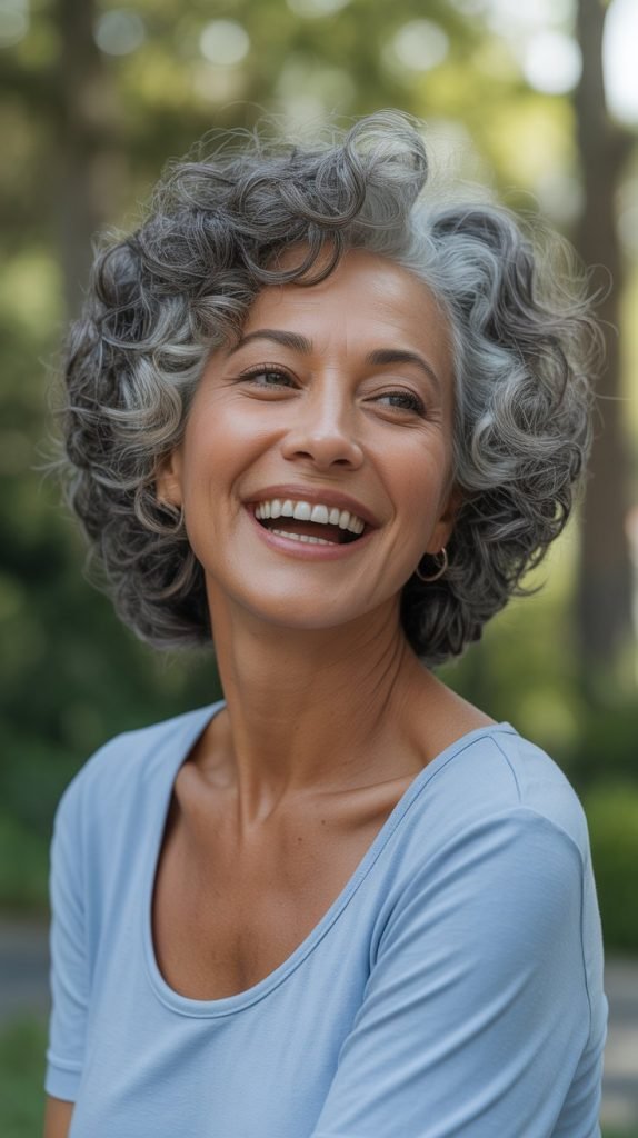 Wash-and-Go Curly Cut