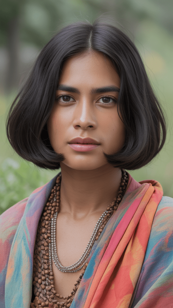 Uttarakhand-Style Layered Bob