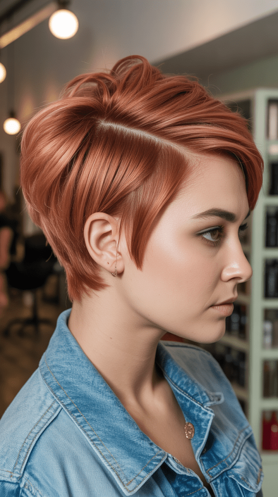 Layered Pixie with Graduated Undercut