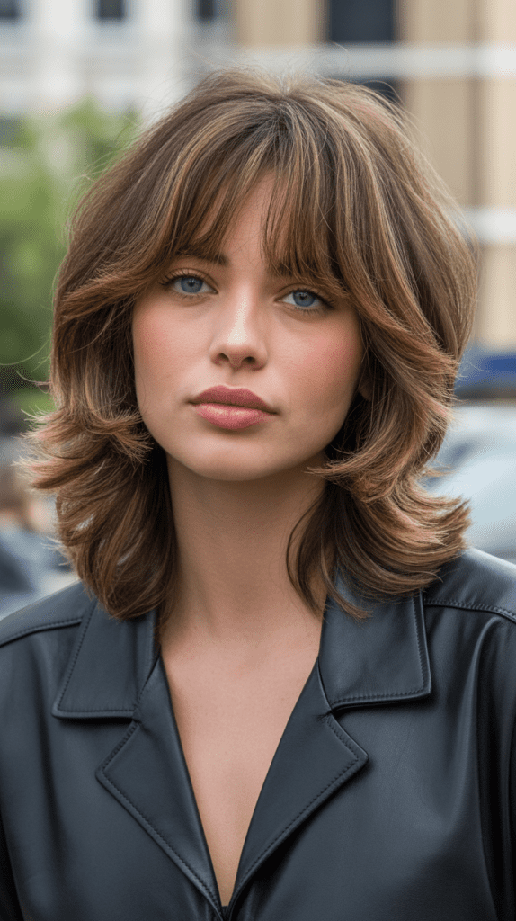 Layered Shag with Bangs