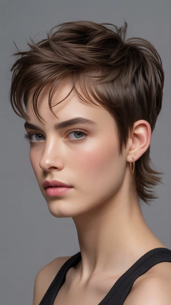 Side Part with Textured Edge Layers