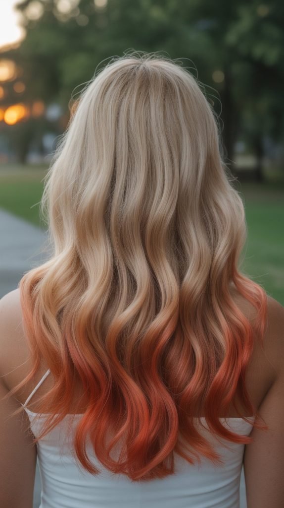 Amber Sunset Gradation