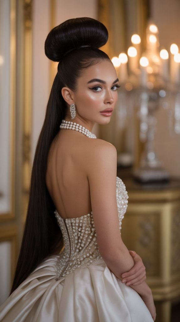 Black Pearl Elegant Bun