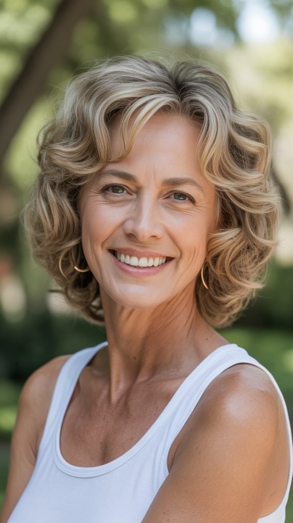 Bouncy Layered Curls