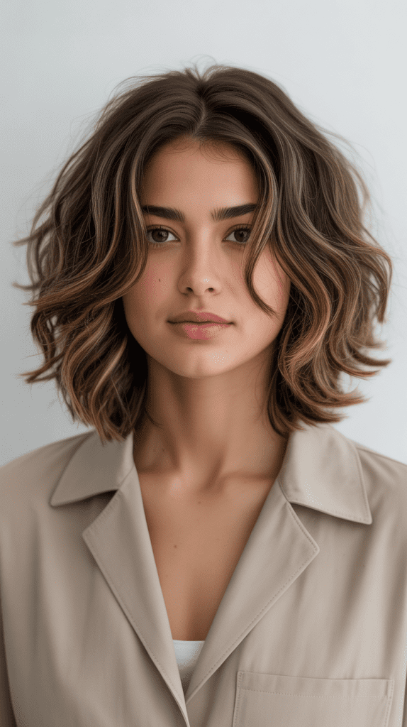 Medium-Length Layered Lob