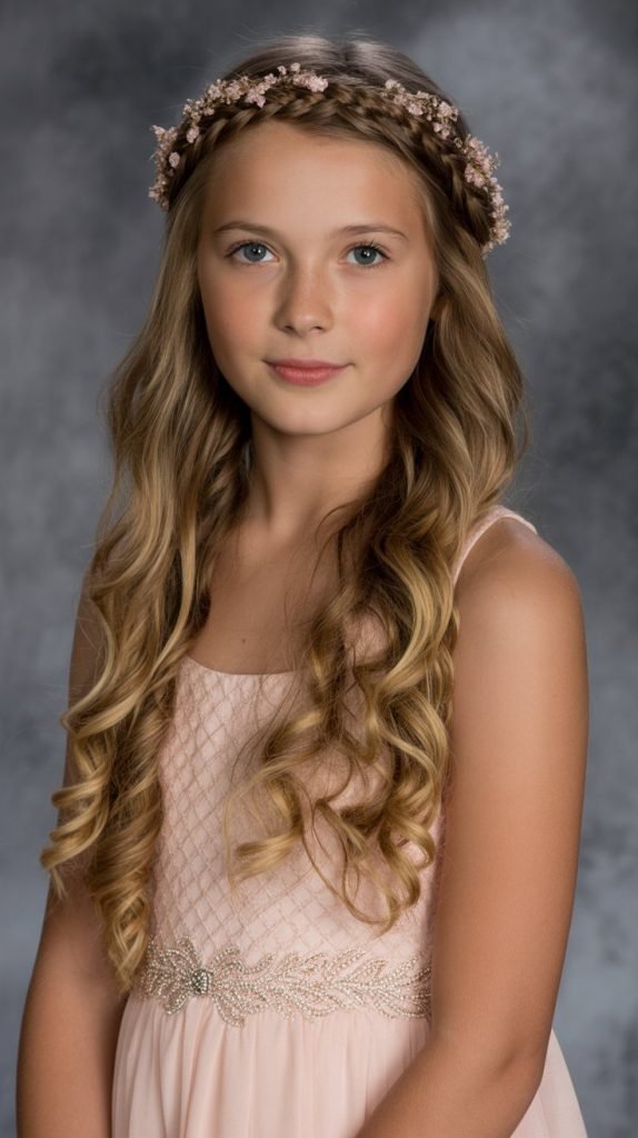 Crown Braids and Halo Styles