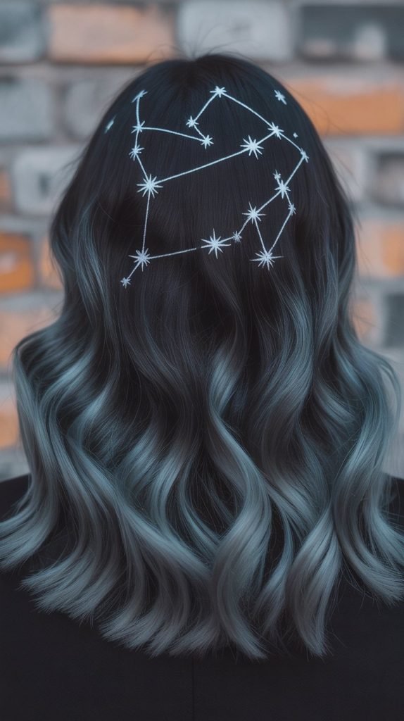 Midnight Constellation Map