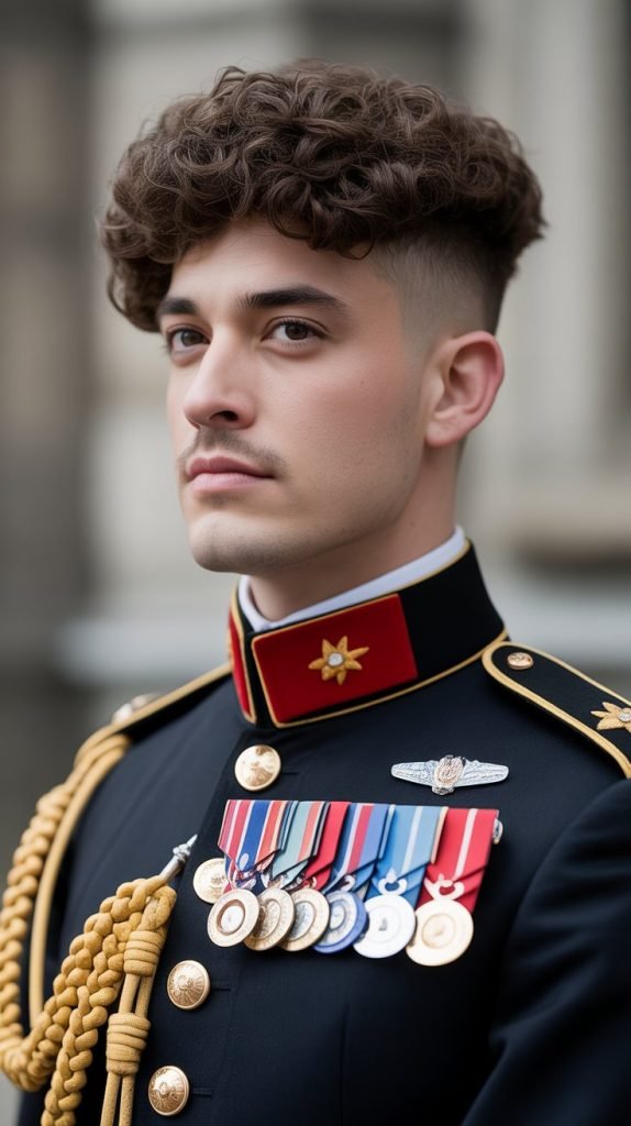 Curly Military Regulation