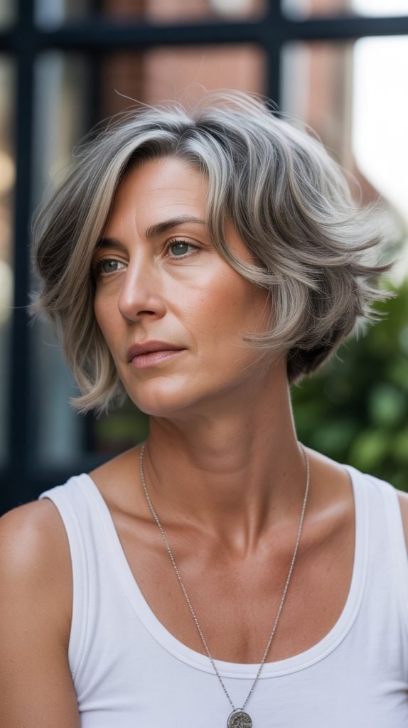  Choppy Bob with Movement