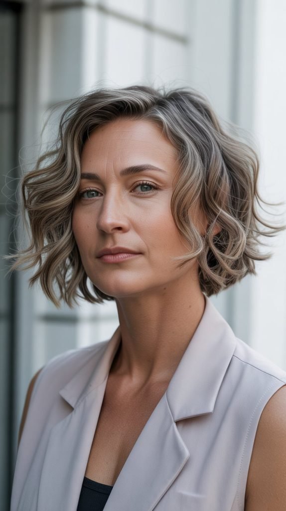  Wavy Lob with Texture